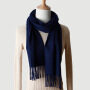 Wholesale Solid Color Warm Large Cashmere Scarf Shawl for Autumn or Winter